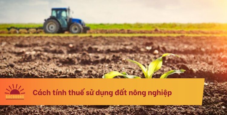 Cách tính thuế sử dụng đất nông nghiệp